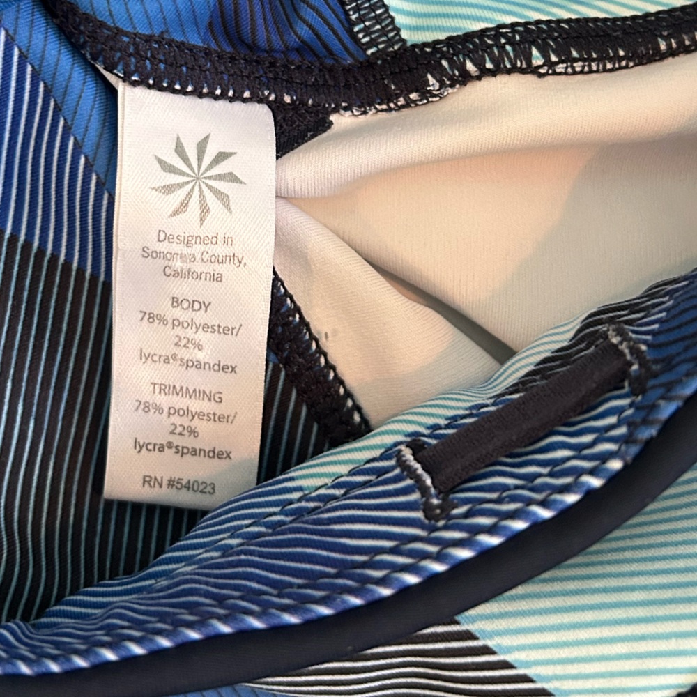 Athleta Electric Geo Sonar Capri - Picture 8 of 8